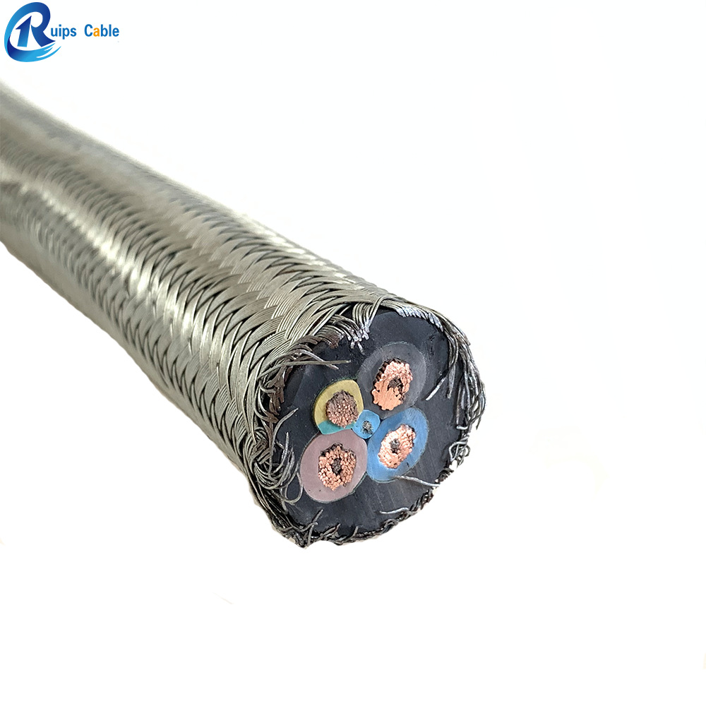 船用电缆cefr/sa cefr/da /cxf/cef90镀锌钢丝编织护套船用电缆