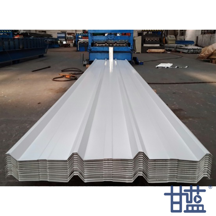 甘蓝35-200-800型彩钢压型底板 瓦楞彩钢板屋面底板 彩钢压型板