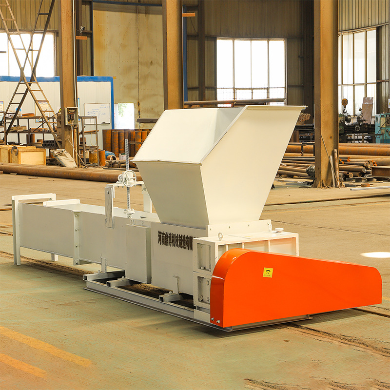 移动型废旧泡沫压缩成型机 自动免加热泡沫回收机 泡沫粉碎造块机