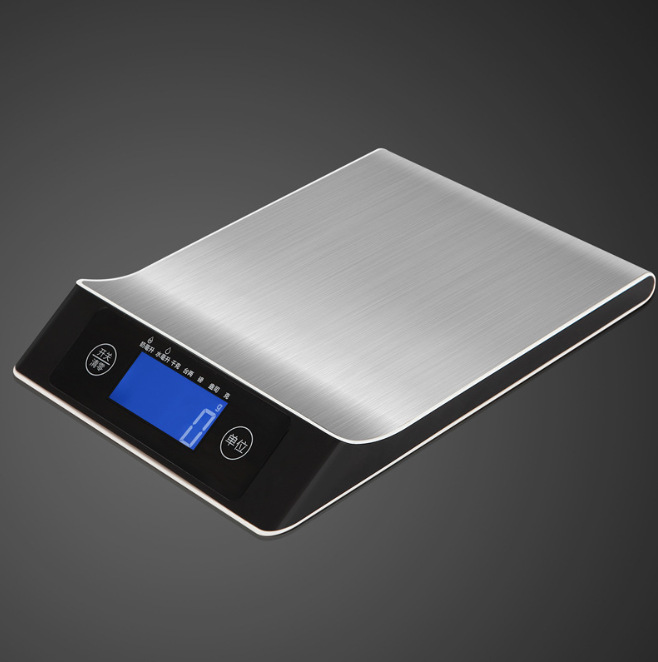 平板不锈钢厨房秤5kg烘焙称 食品秤药材秤水果称 电子秤多用