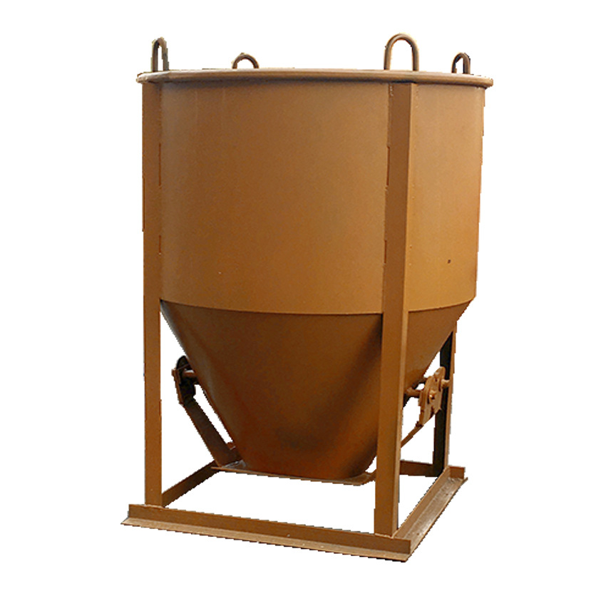 建筑塔机料斗 多功能滚筒塔机料斗 混凝土灰斗下出料 塔机料斗