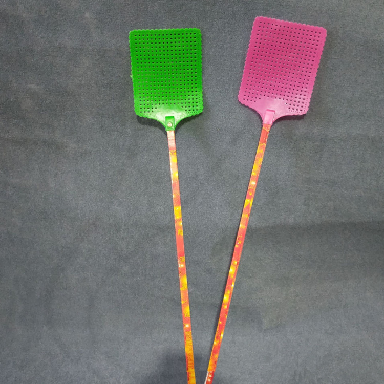 加长苍蝇拍方形竹苍蝇拍加长竹杆蝇拍子竹蝇拍一元两元货源批发