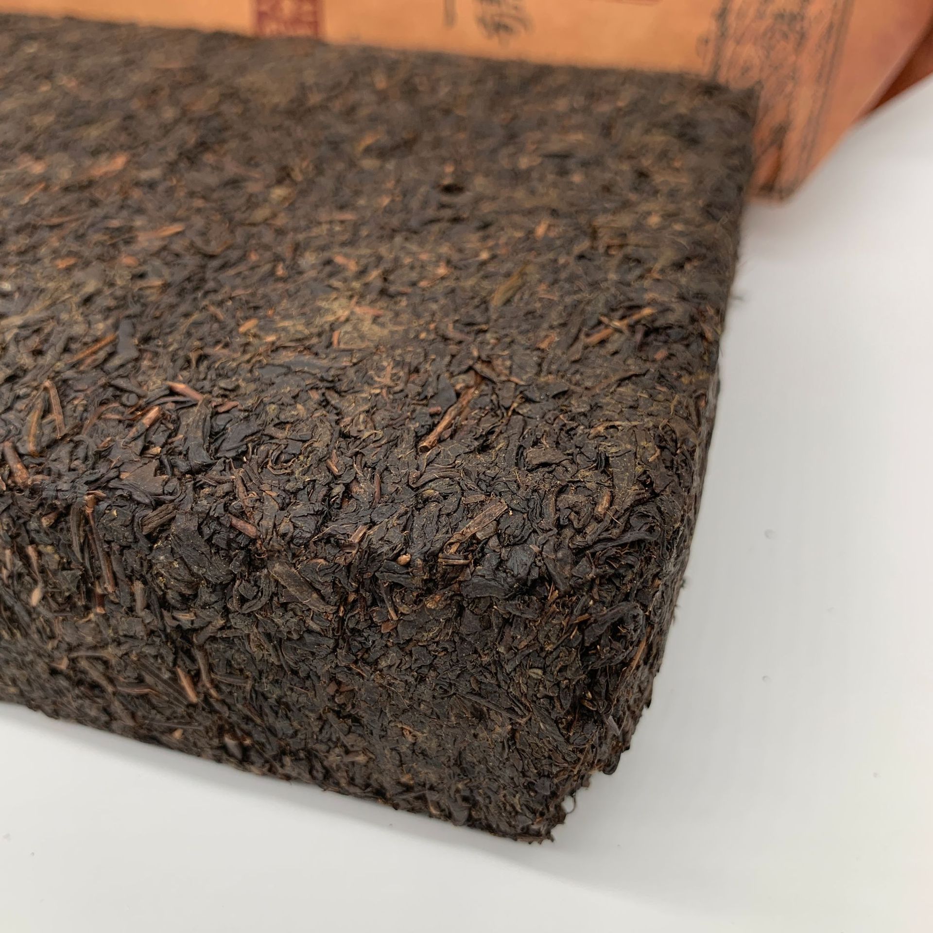 厂家批发湖南安化黑茶 御鉴藏茯 金花茂盛1000克 手筑茯砖 黑茶