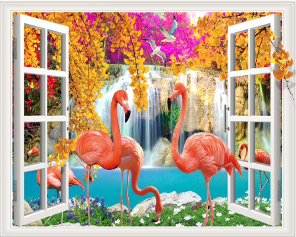 纳米魔幻水晶画 5d高清立体画 pet 家装立体画 装饰画 50x70cm