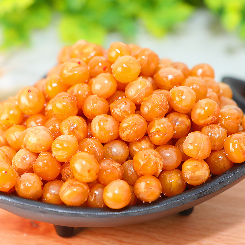 黄金豆新油炸豌豆5斤装豆类休闲零食炒货坚果餐馆批 发包邮