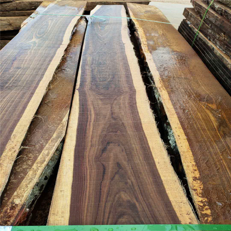 厂家直销 高棉 缅茄 原木 板材 家具材