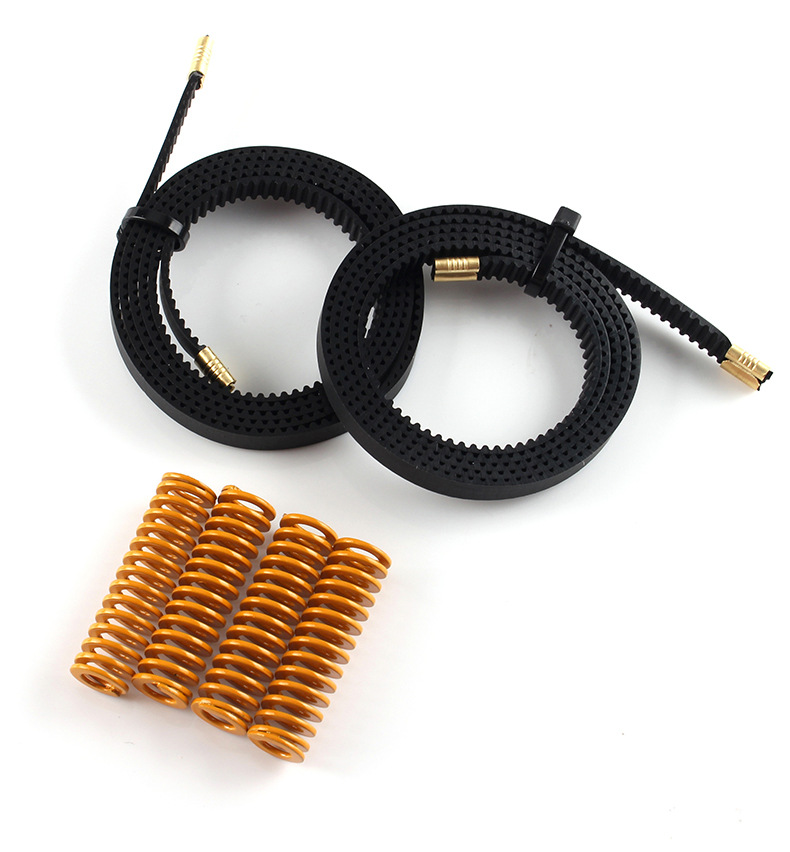 3d打印机配件 xy轴开口gt2皮带铜套 热床进口弹簧4pcs套件 ender3