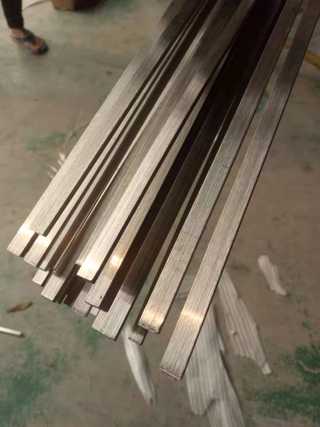 现货304不锈钢t型条吊顶装饰条木门收边条踢脚线嵌入式金属包边条