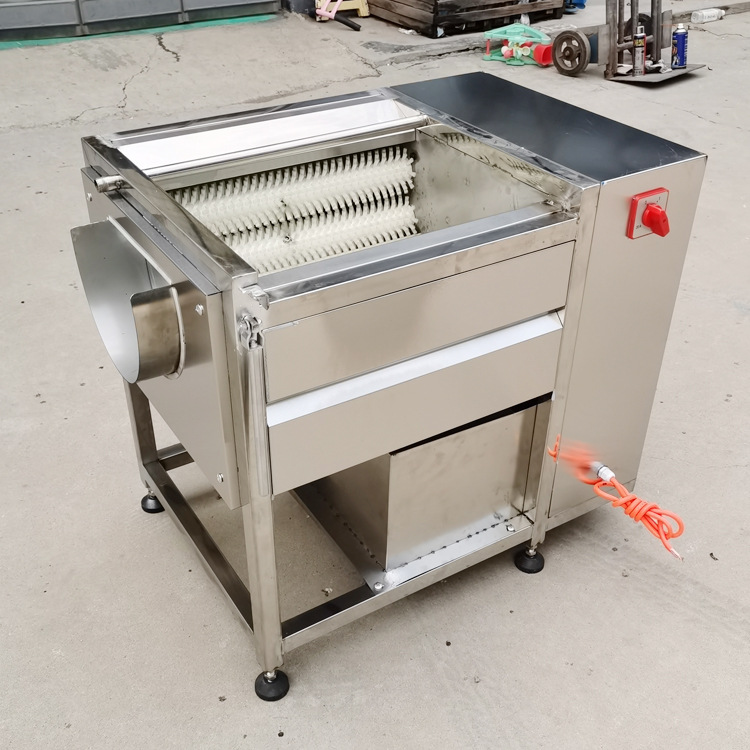 小型土豆去皮机器商用全自动芋头地瓜清洗脱皮机家用电动削皮机器