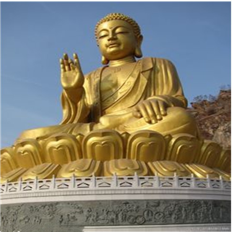 厂家供应大型铜雕佛祖释迦牟尼阿弥陀佛摆件佛像佛具用品