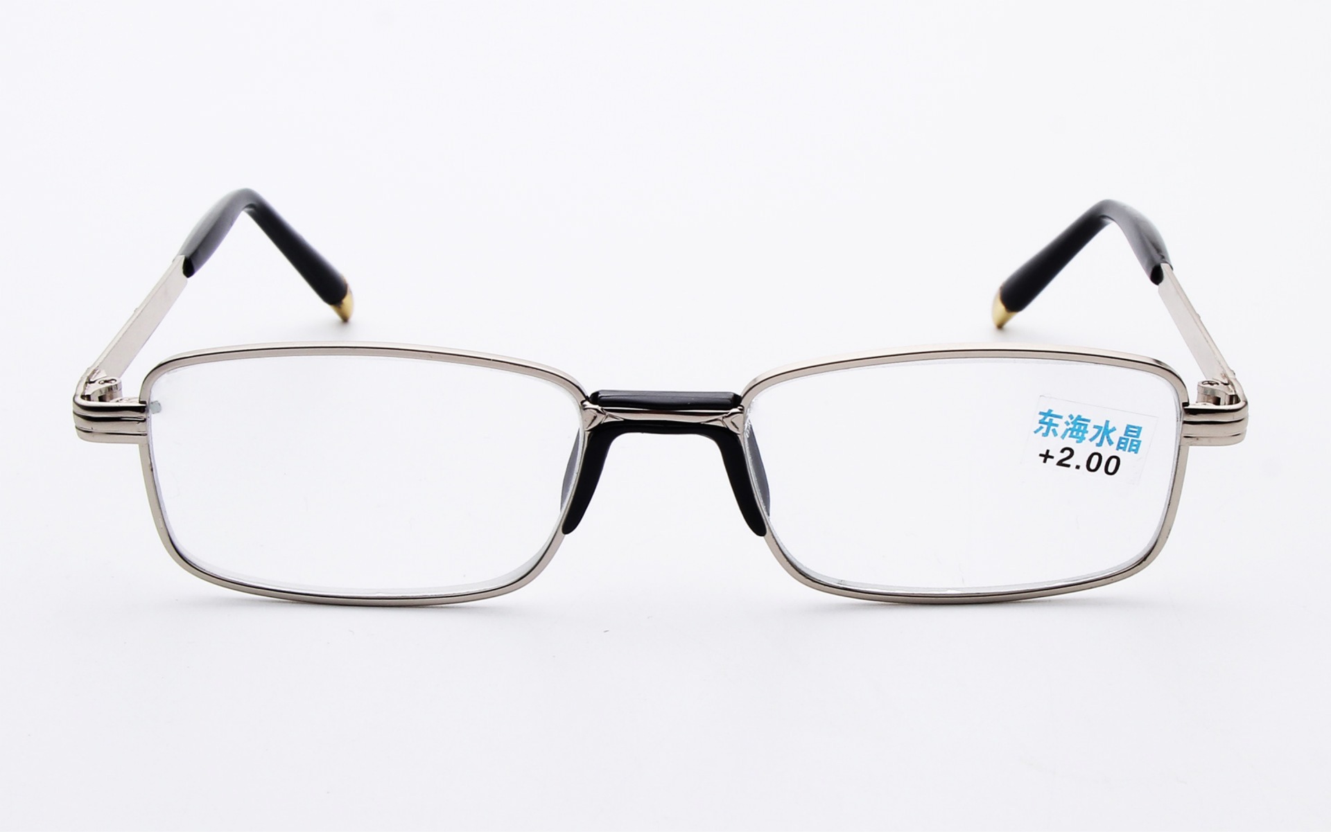 新款老花镜时尚框架镜胶套铜帽精品东海水晶老花镜批发老花眼镜