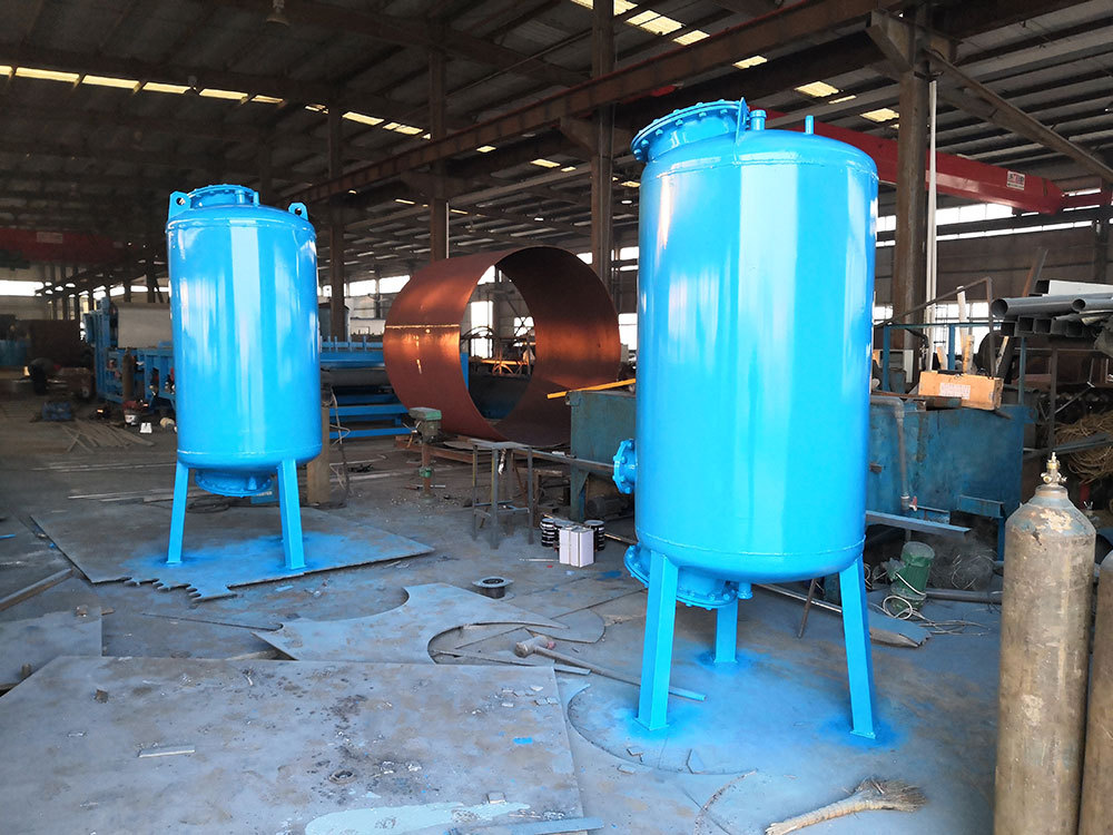 污水处理活性炭过滤器反冲洗碳钢材质大型过滤设备杂质吸附过滤器