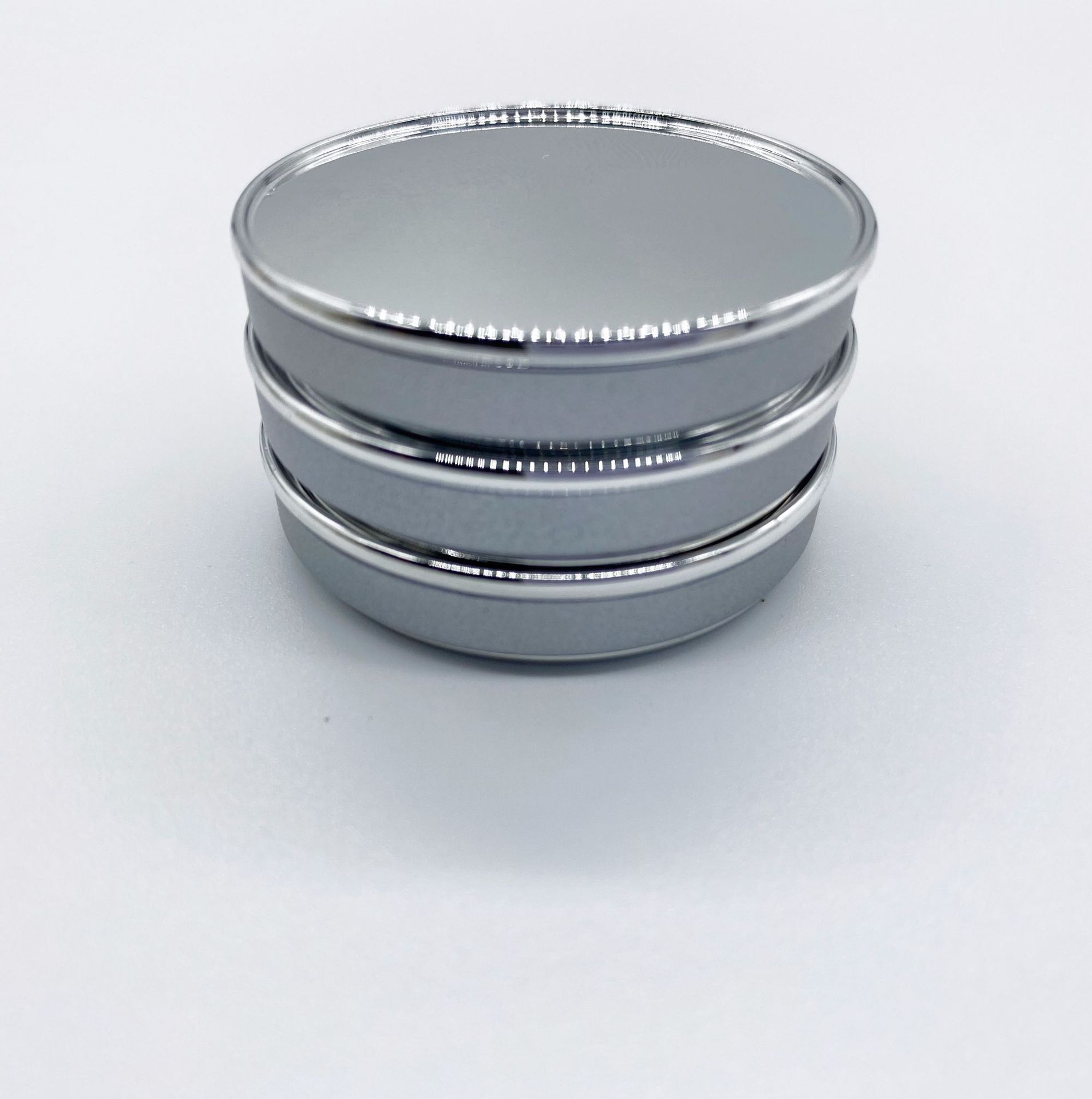 镜面亮面凹槽电镀气囊手机支架 圆形 心形 热转印铝片素材现货