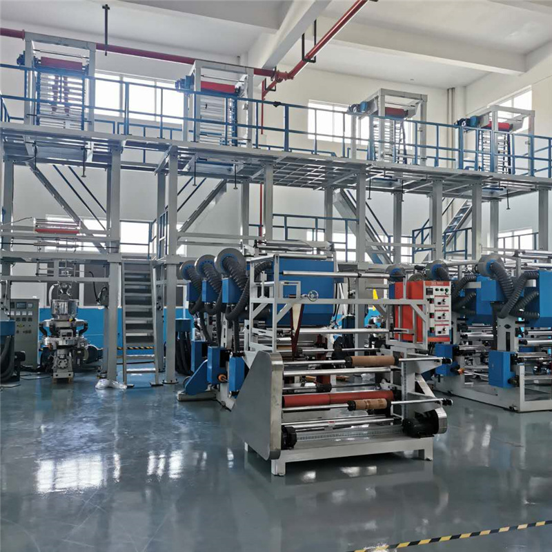 厂家直销slscmj45-700型生物降解吹膜机 pe手套膜吹膜机定做