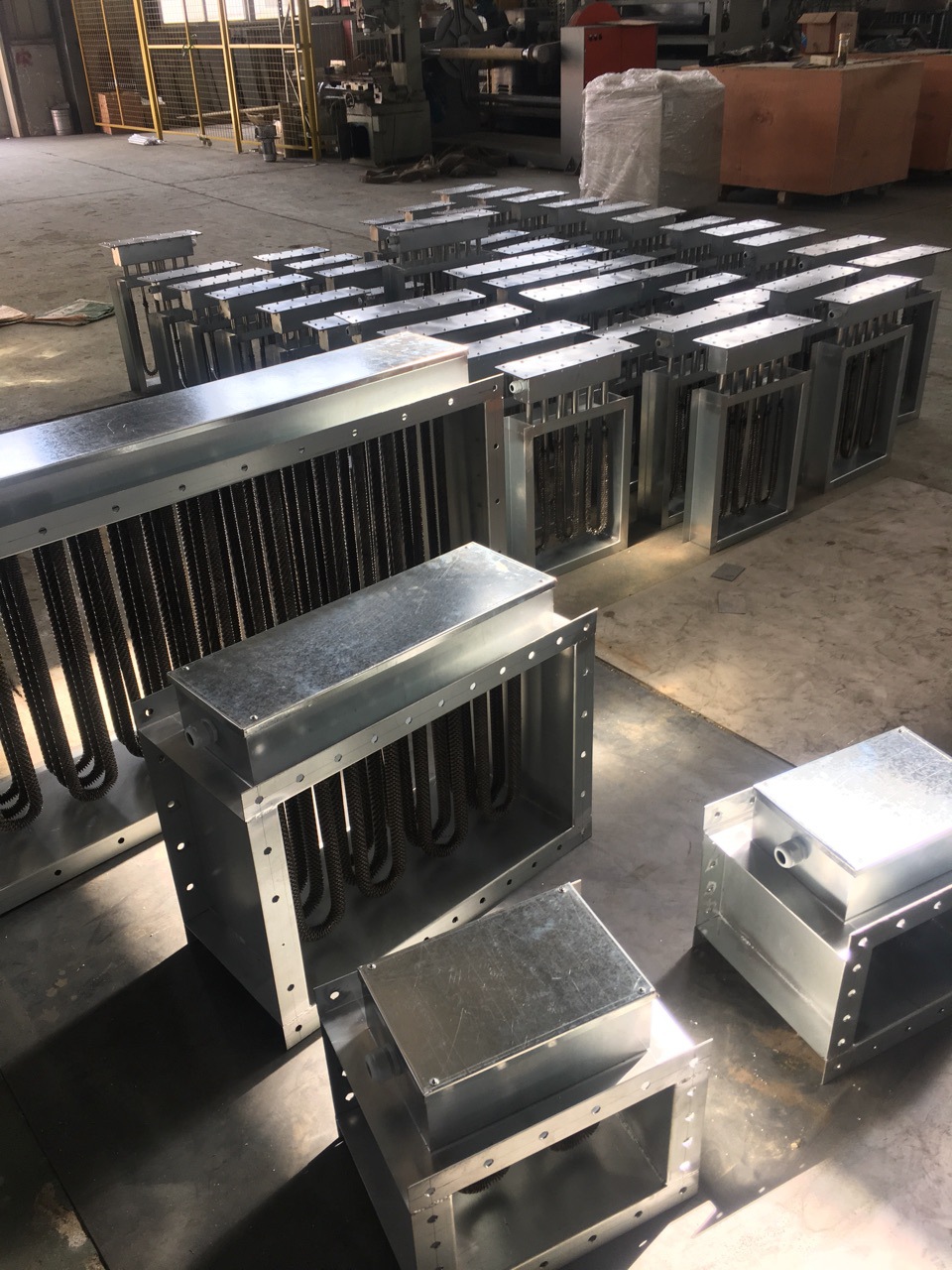 厂家供应不锈钢新风加热器10kw空调机恒温电加热设备暖风电加热器