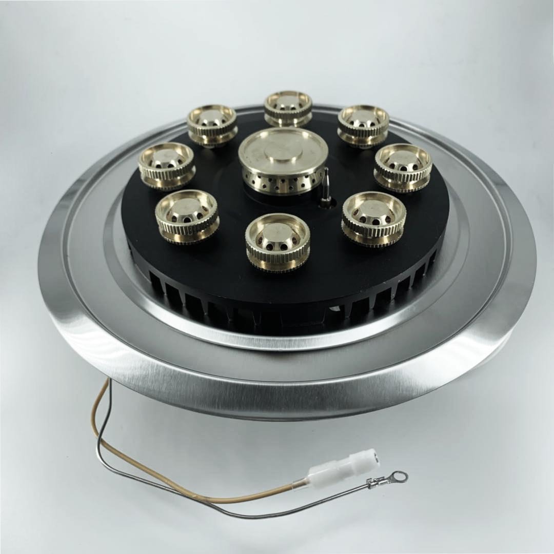 九腔猛火灶炉头家用分火器灶具改装煤气配件炉芯天燃气灶灶芯灶头