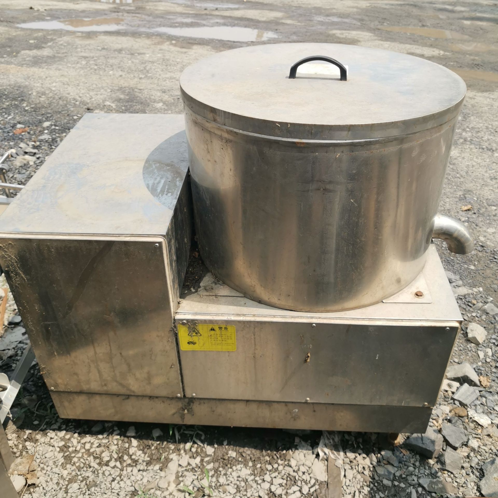 二手食品离心脱油脱水机ycts500全自动脱油机销售回收