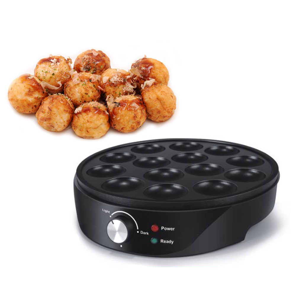 跨境家用章鱼小丸子机章鱼烧机章鱼机煎烤机电饼铛小丸子机早餐机