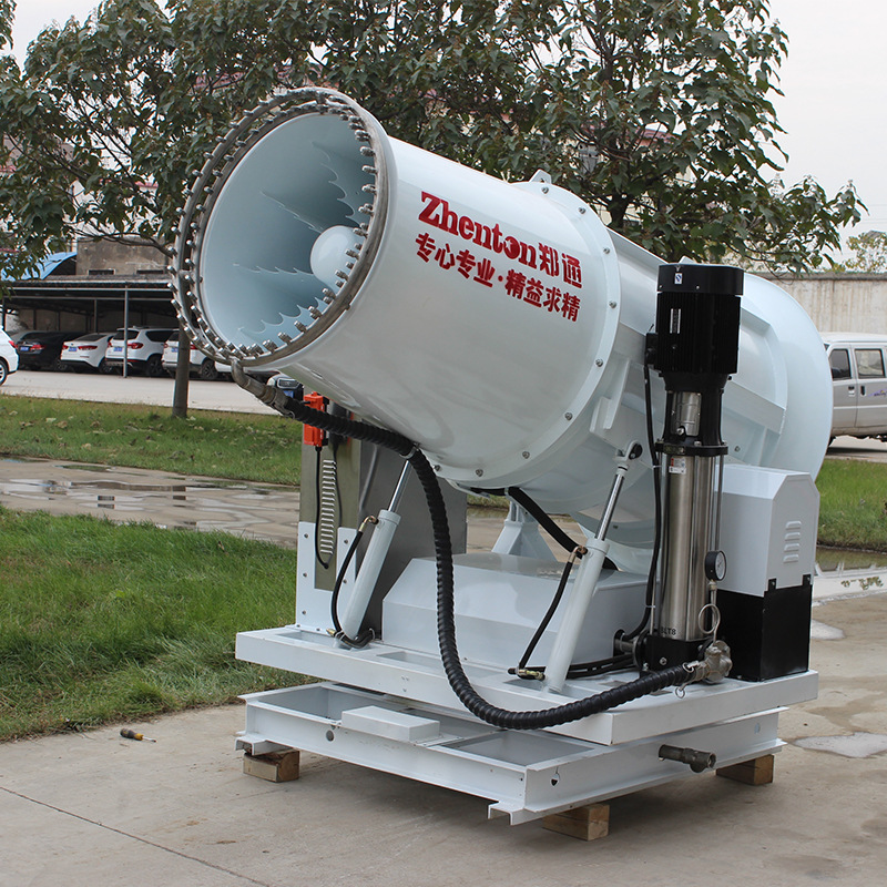 工业喷雾机炮机厂家 60米雾炮机全自动远程电动型除尘雾炮机