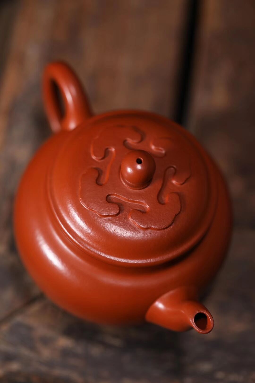 宜兴紫砂壶茶具茶道名家正品纯手工精品原矿优质朱泥大彬如意壶