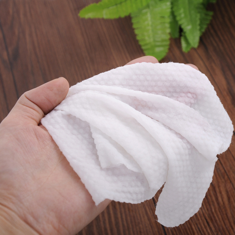 加厚珍珠纹一次性洗脸巾擦脸巾干湿洁面巾美容巾卷装抽取式