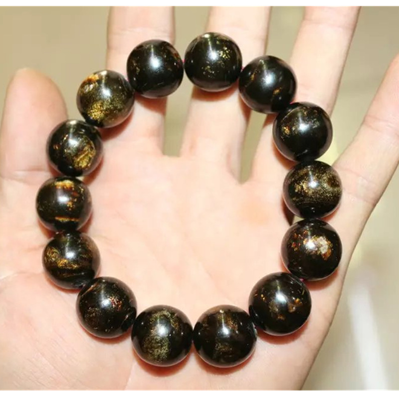 海柳项链海底铁树印尼黑色珊瑚手串黑金丝海柳民族风服饰项链批发