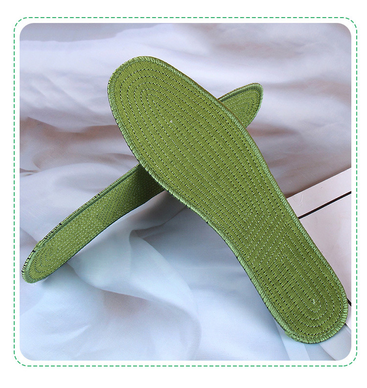 乾丰鞋垫厂厂家批发军绿色透气吸汗军训舒适护足精品四季鞋垫