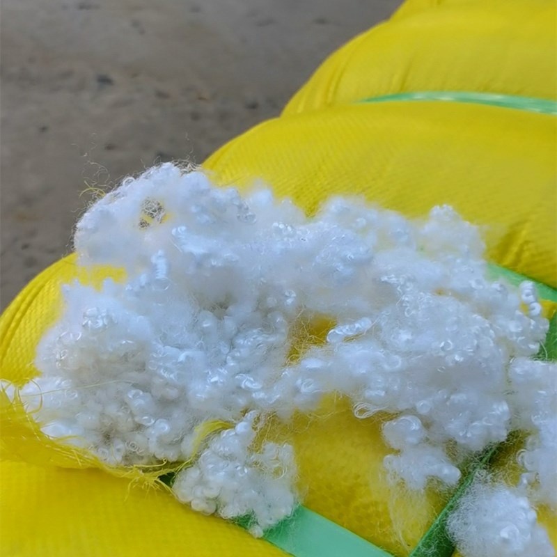7d加硅再生涤纶棉 珍珠棉蓬松棉玩偶公仔棉 坐垫填充棉 pp棉原料
