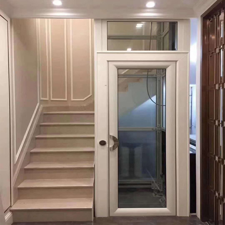 艺墅家家庭式电梯 复式液压曳引小型家用电梯 二层三层别墅电梯