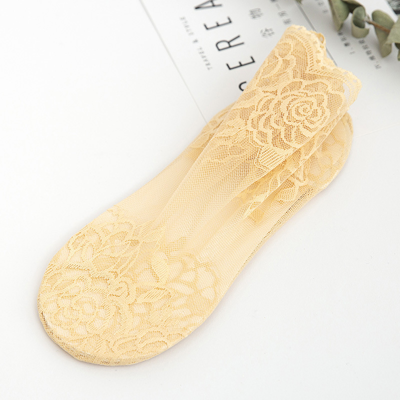 船袜女袜蕾丝边袜花边袜性感袜潮袜女袜2020新款女袜网红袜日韩版