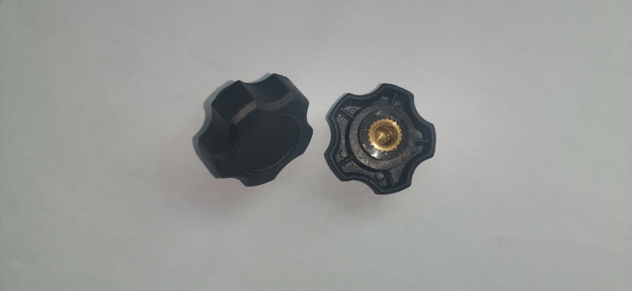 手拧螺丝尼龙螺帽手柄梅花旋钮螺母3456桐牙自产自销内丝螺帽盲孔