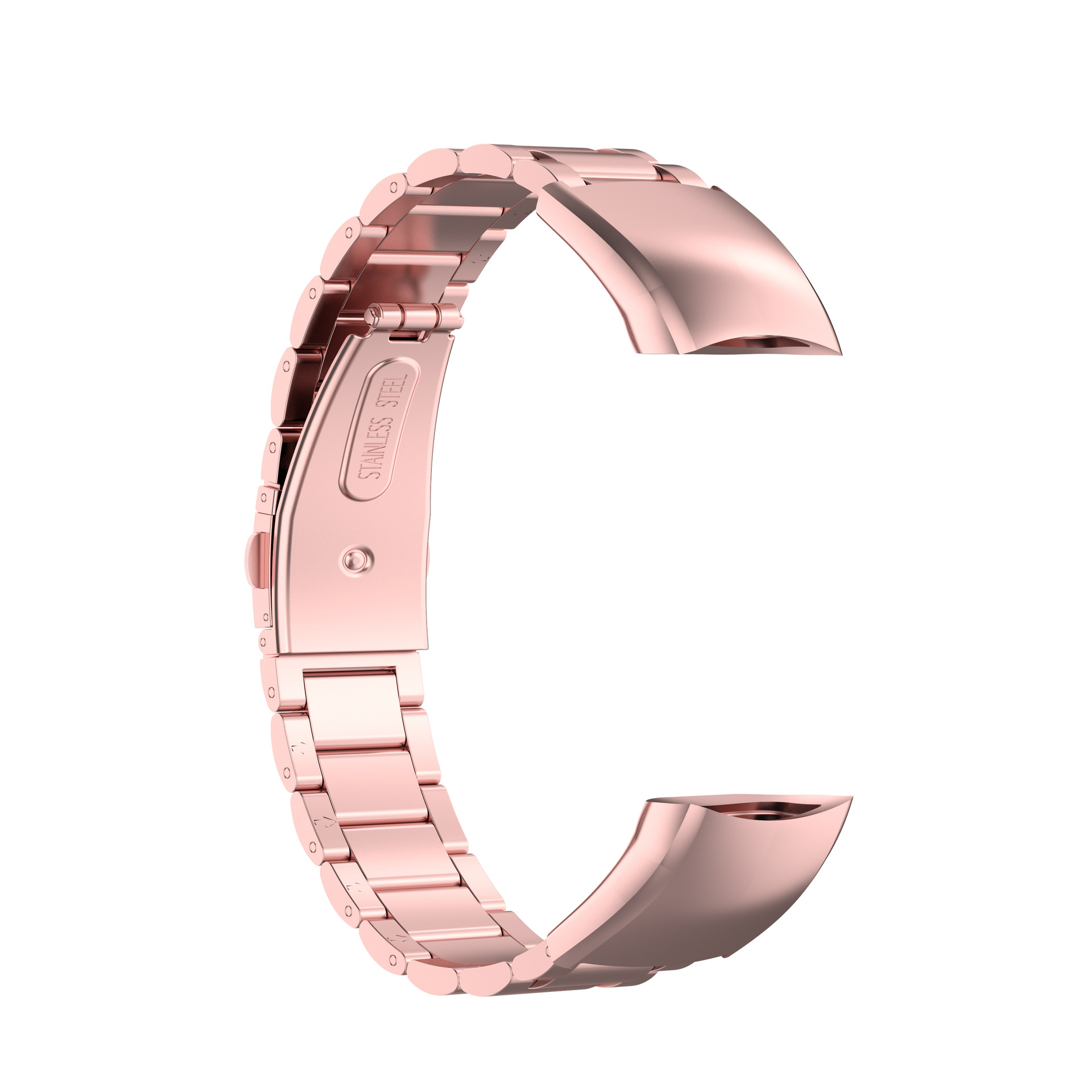 适用于华为honor荣耀手环5 crs-19s荣耀4 crs-b19三珠钢带表带