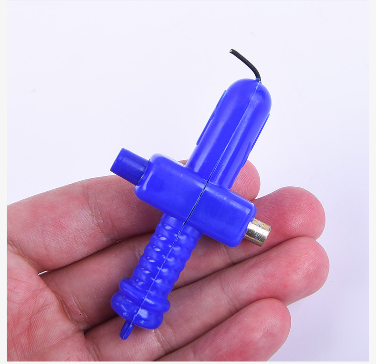 创意热销恶搞整人玩具过家家警用电击棒 地摊热卖恶作剧整蛊电棍