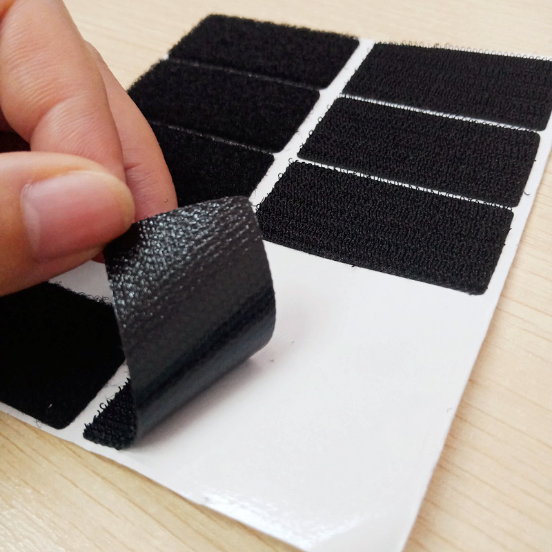 魔术贴厂家可定制任意规格冲型背胶魔术贴粘扣带环保强力粘子母扣