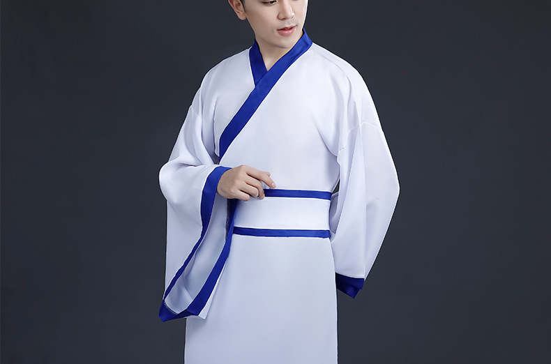 一件待发古装男宋朝公子书生秀才服古代才子汉服影视剧演出服戏服