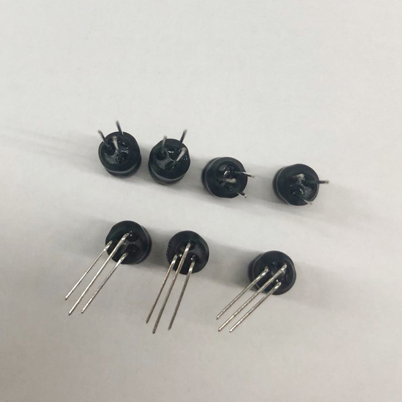 厂家供应报警器升压电感 .6*8三脚电感.弯脚工字电感 现货