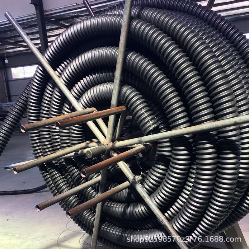 dn175hdpe碳素波纹管地埋穿线cfrp碳素盘管直埋路灯穿线管厂家