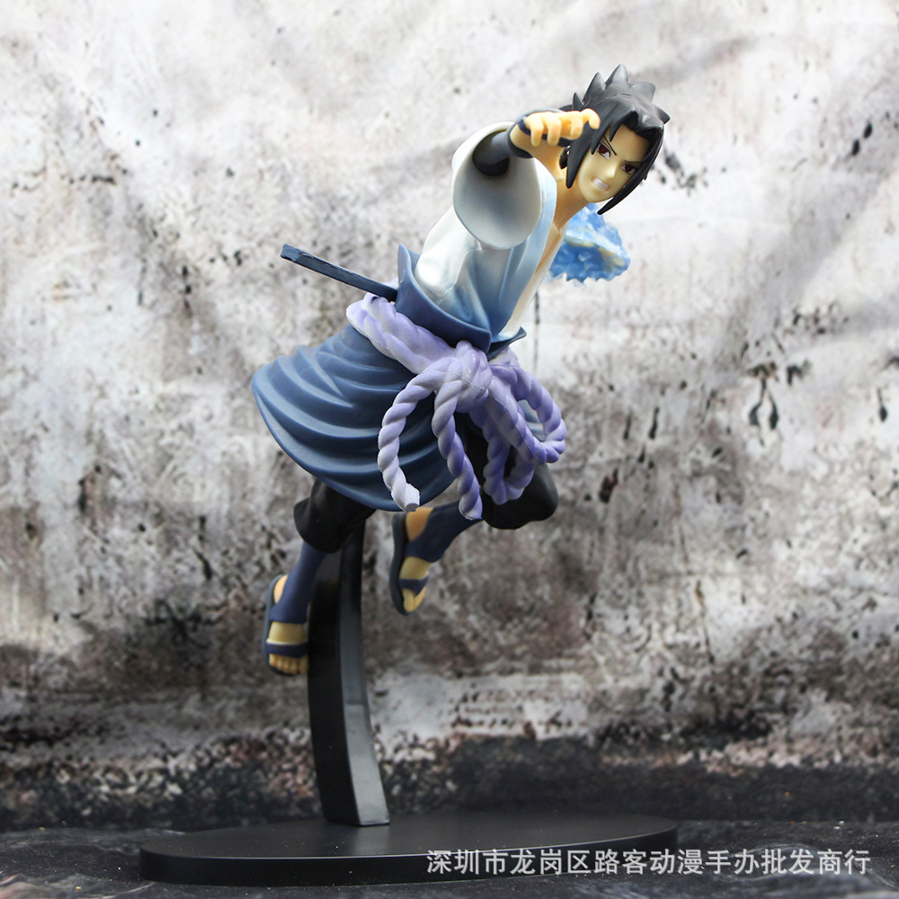 火影手办战斗千鸟宇智波佐助手办千鸟gk佐助盒装摆件