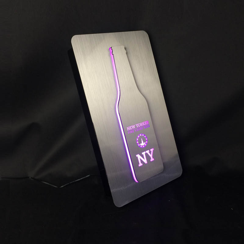 工厂定制室内rgb灯箱发光牌 led可变色灯箱 超薄发光广告牌 室内