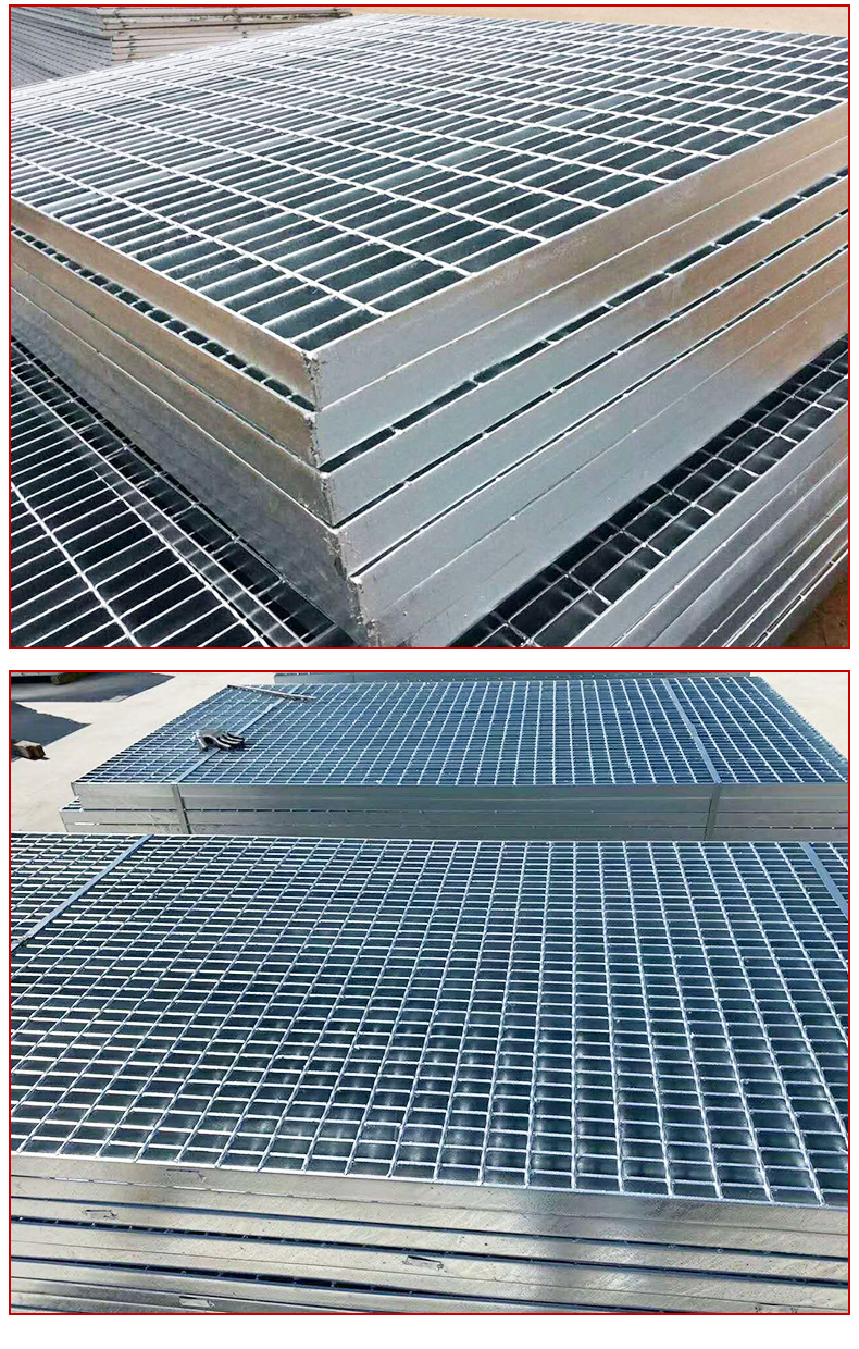 格栅板定做建筑热镀锌防滑钢格板地沟水沟盖板不锈钢格栅板