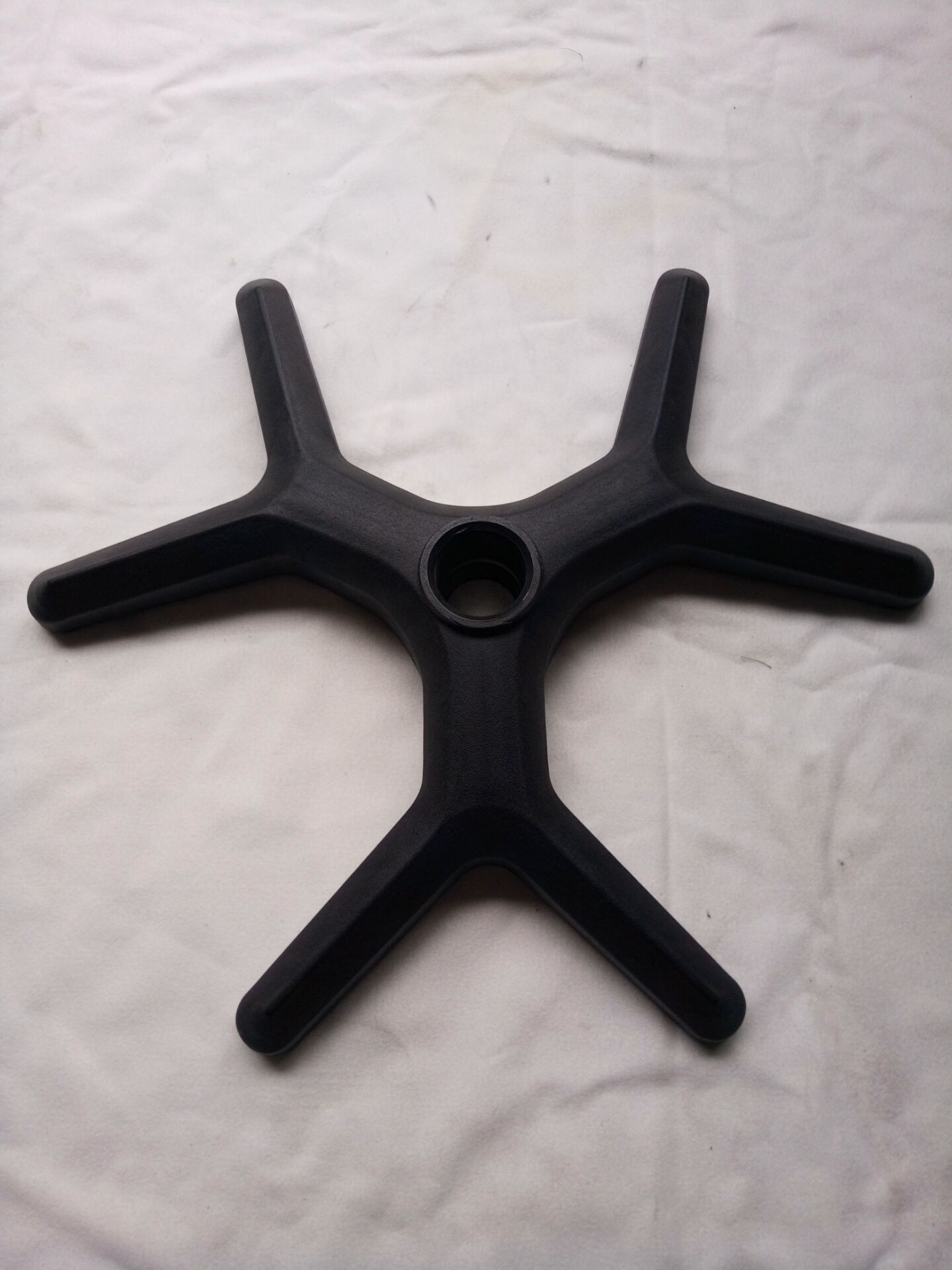 厂家直供优质六爪尼龙脚 办公椅塑料脚 滑轮脚 儿童椅多爪脚