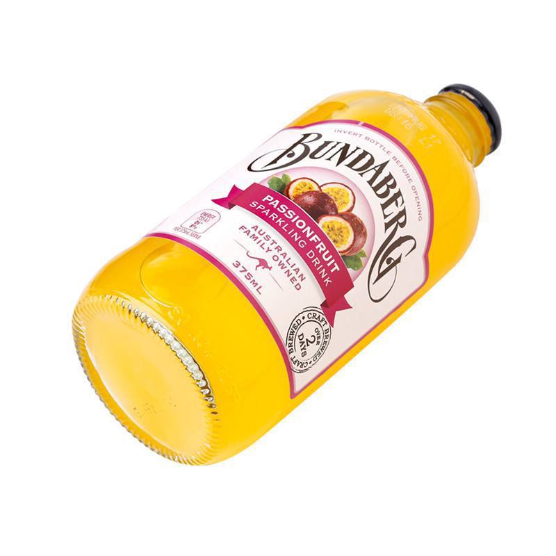 澳洲进口 bundaberg宾得宝百香果味含气饮料375ml* 24瓶