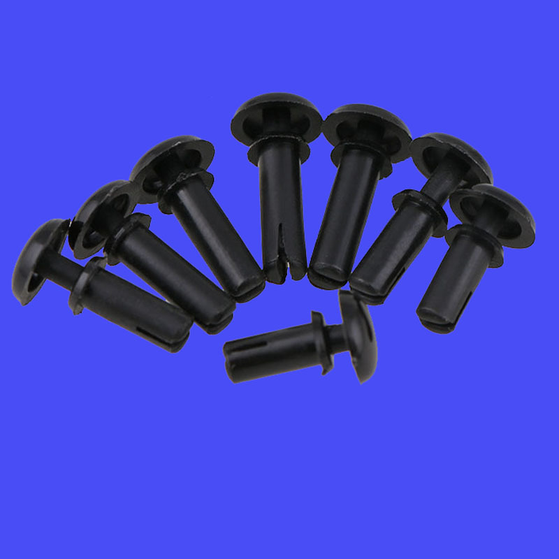 尼龙铆钉m5系列r型子母铆钉灯饰配件黑白柳丁pc板塑胶铆钉