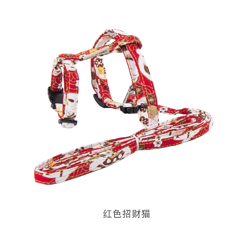 Cat Supplies Japanese Style Printing Cat Pulling Rope Adjustable I-Shaped Cat Rope Factory in Stock One Piece Dropshipping