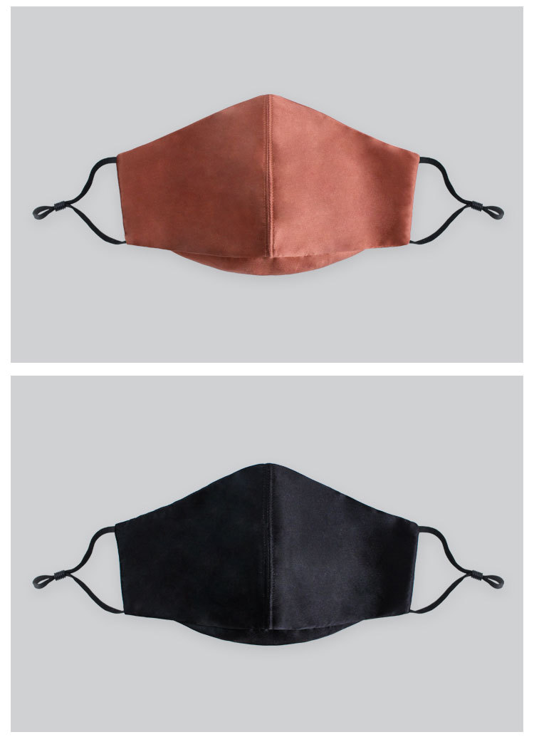 夏季真丝口罩 防尘防晒透气防紫外线 口罩可调节 可定制