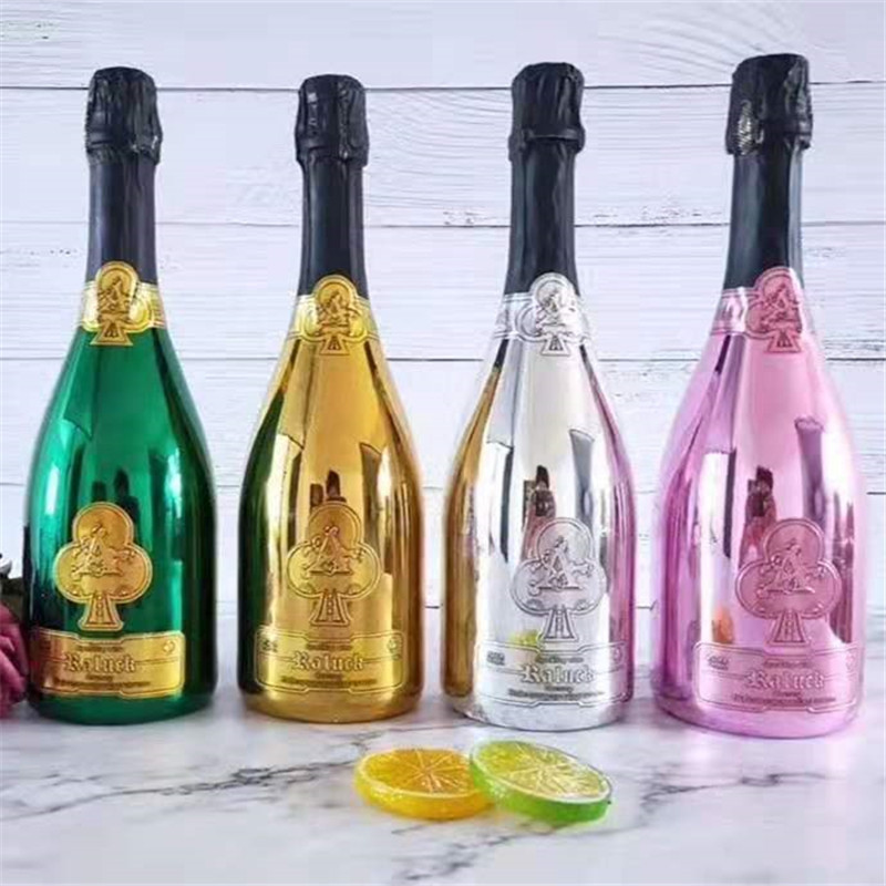 工厂店铺整箱批发梅花a起泡酒750ml大瓶女士低度夜场酒吧气泡酒