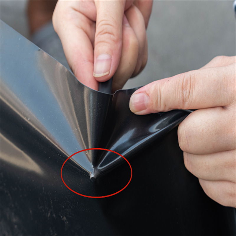 防渗膜鱼塘龙虾池防逃膜填埋场河道护坡污水池油库地基防水土工膜