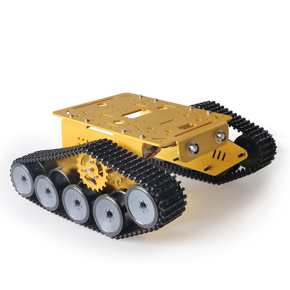 tp300金属履带式坦克底盘套件智能小车diy 兼容arduino