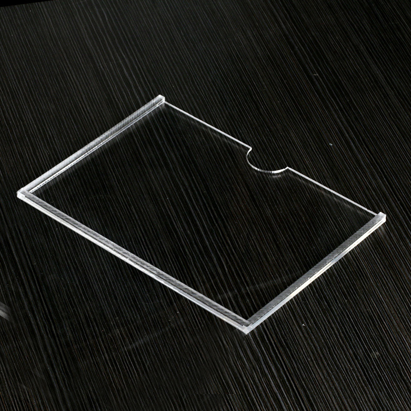 a4透明价格牌 3寸照片职务框展示盒子 单层双层亚克力卡槽定制