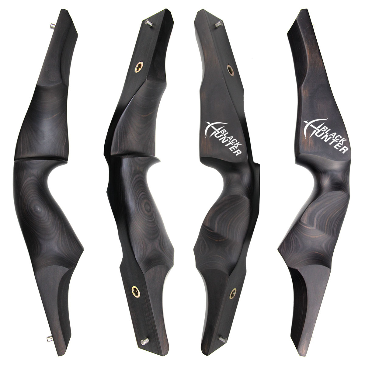 美猎反曲弓黑猎人重生传统户外射击晋级比赛射箭木质分体老黑弓箭